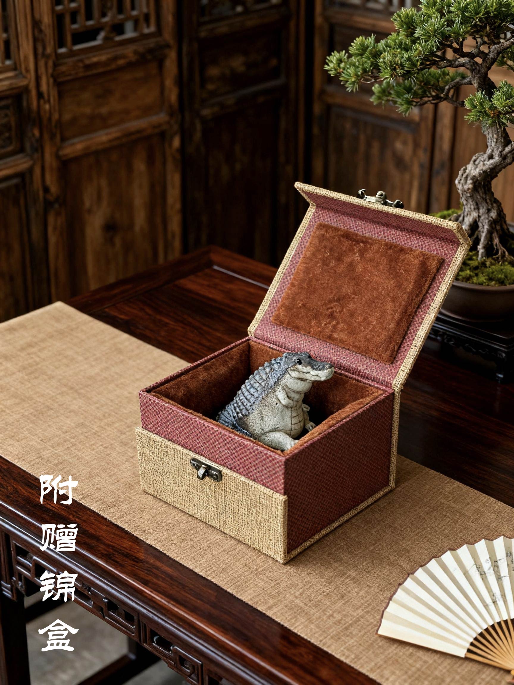 Wealthy Crocodile Tea Pet - Image 9