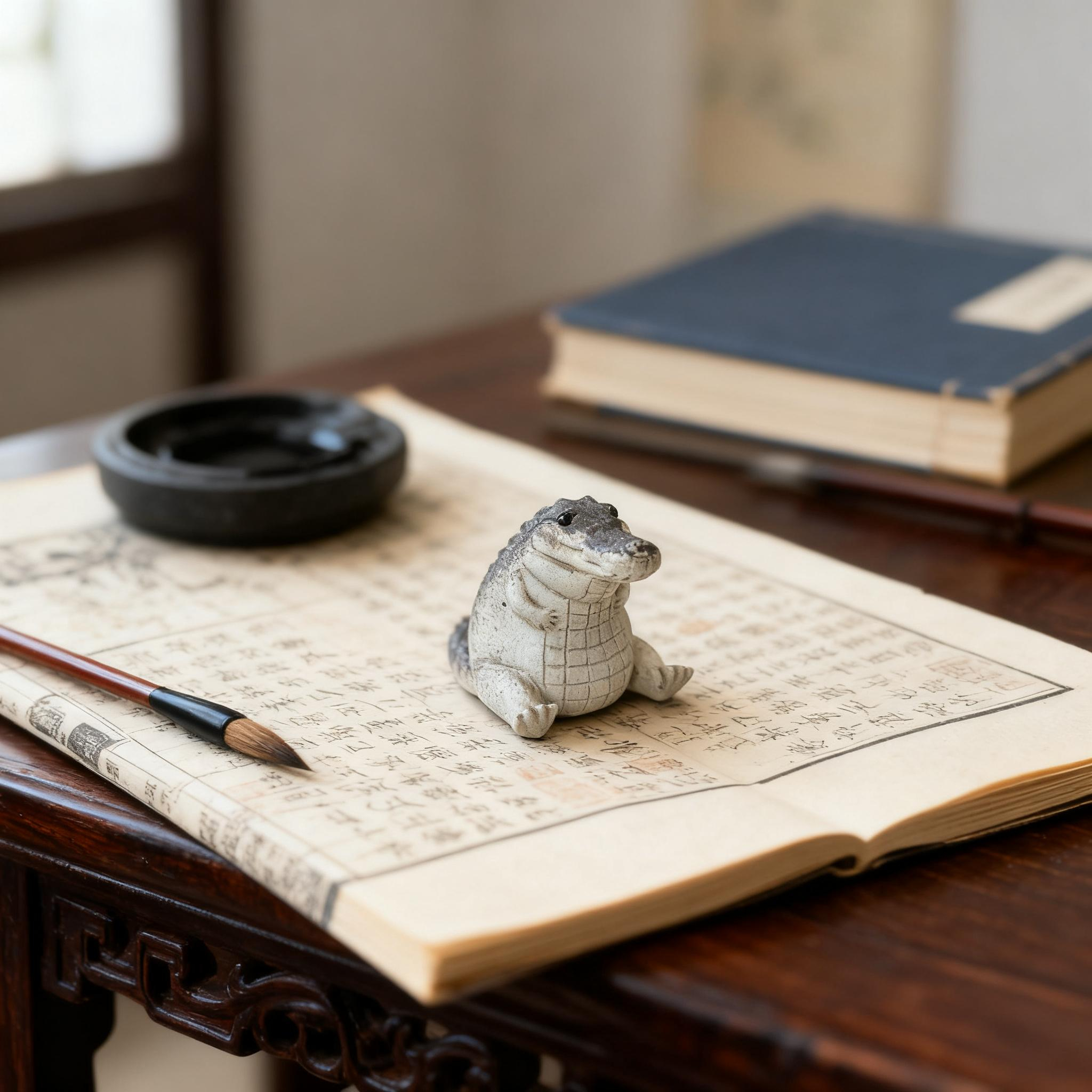 Wealthy Crocodile Tea Pet - Image 6