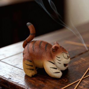 A Heart Where Tigers Roar (Rich Inner World)Tea Pet