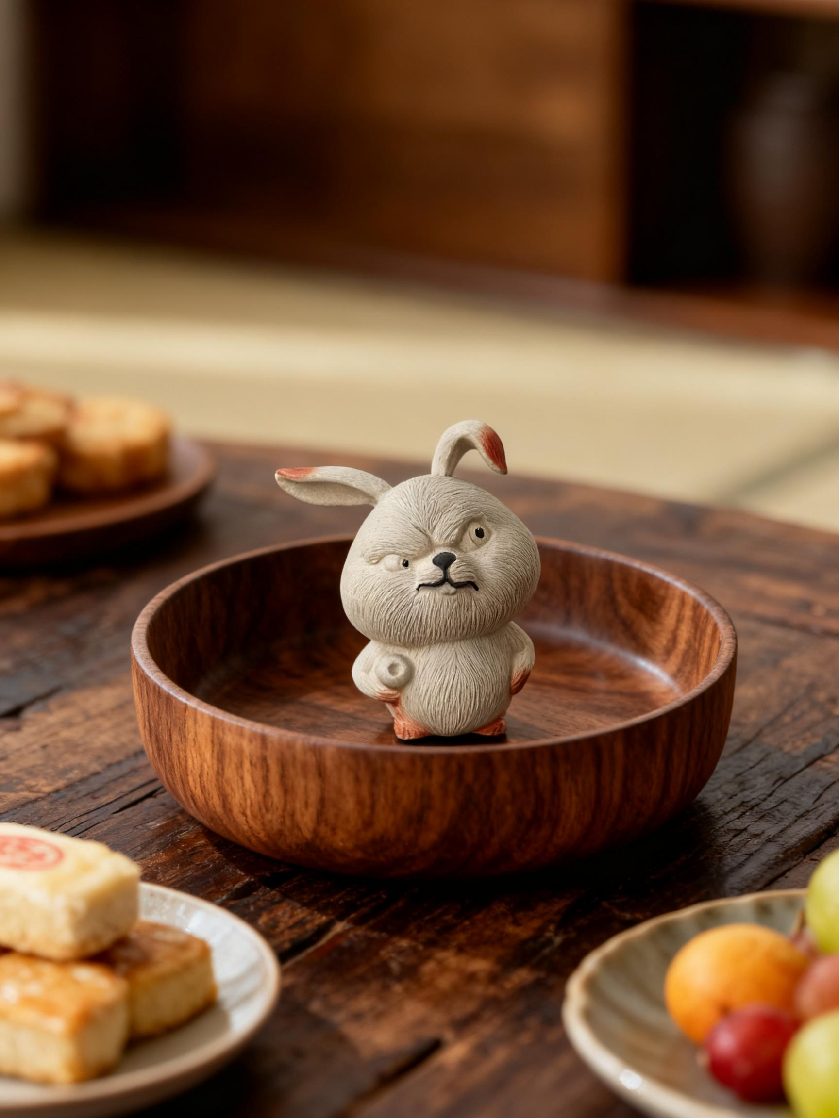 Carrot Rabbit Tea Pet - Image 6