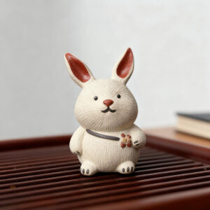 Floral Handbag Rabbit Tea Pet