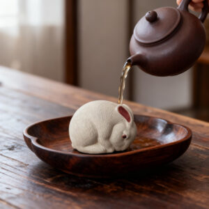 Grass-eating Rabbit Tea Pet