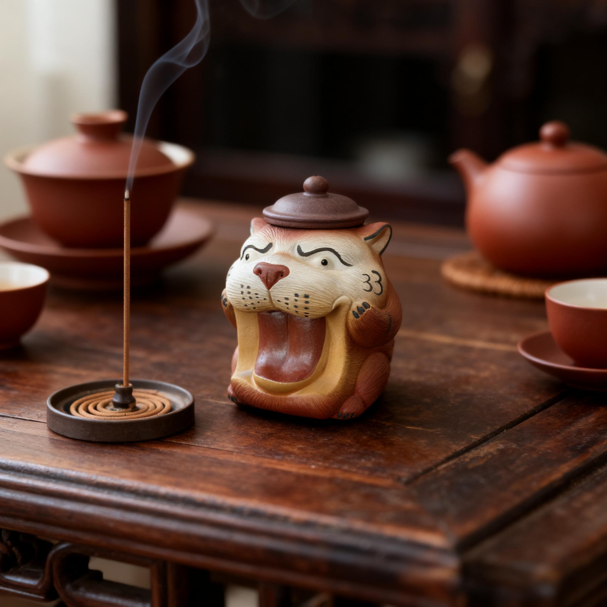 Laughing Tiger Tea Pet - Image 5