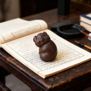 Lazy Lucky Pig Tea Pet