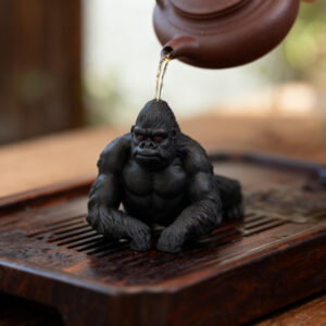 Little Black King Kong Tea Pet