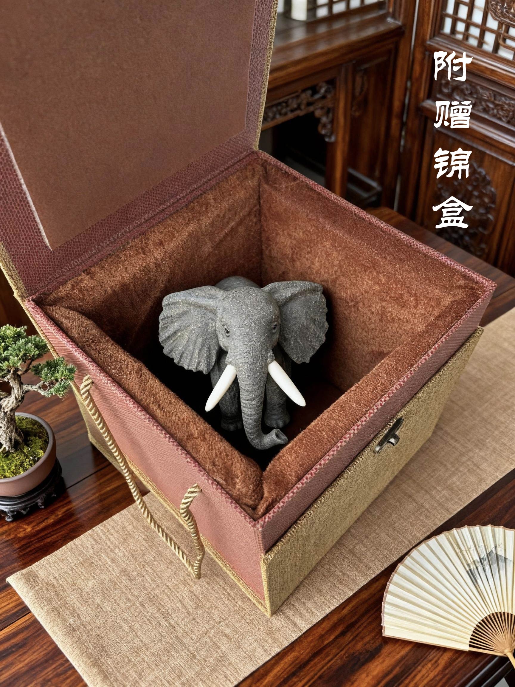 Lucky Elephant Tea Pet - Image 8