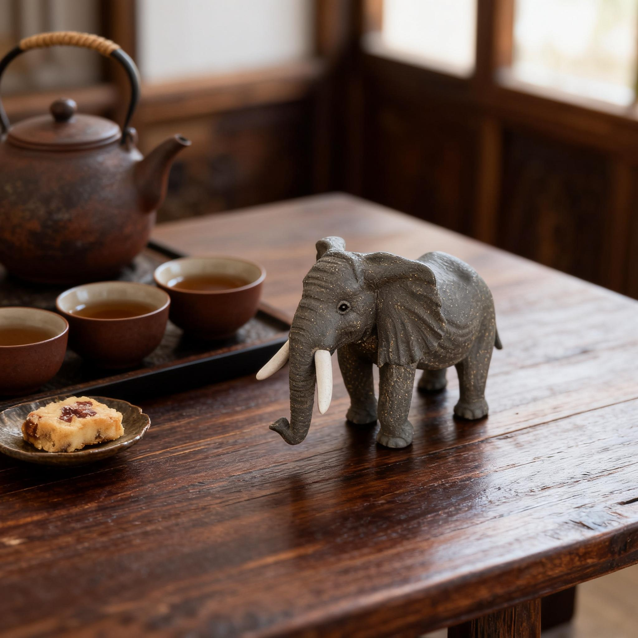 Lucky Elephant Tea Pet - Image 4