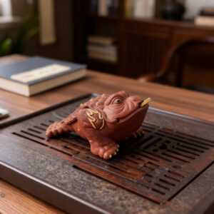 Lucky Toad Tea Pet（Red）