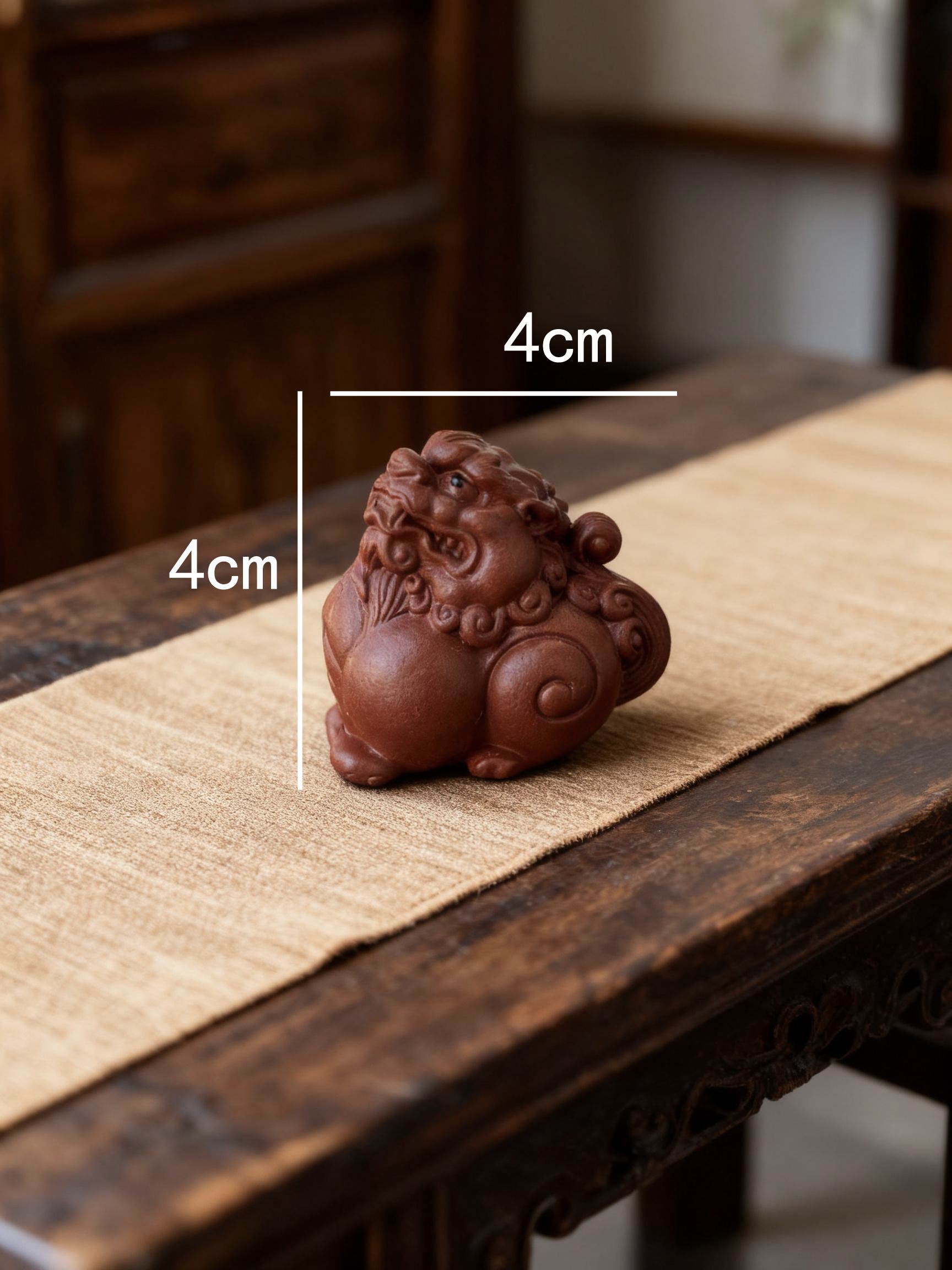 Pi Xiu (Wealth-Attracting Chinese Mythical Beast) Tea Pet - Image 8