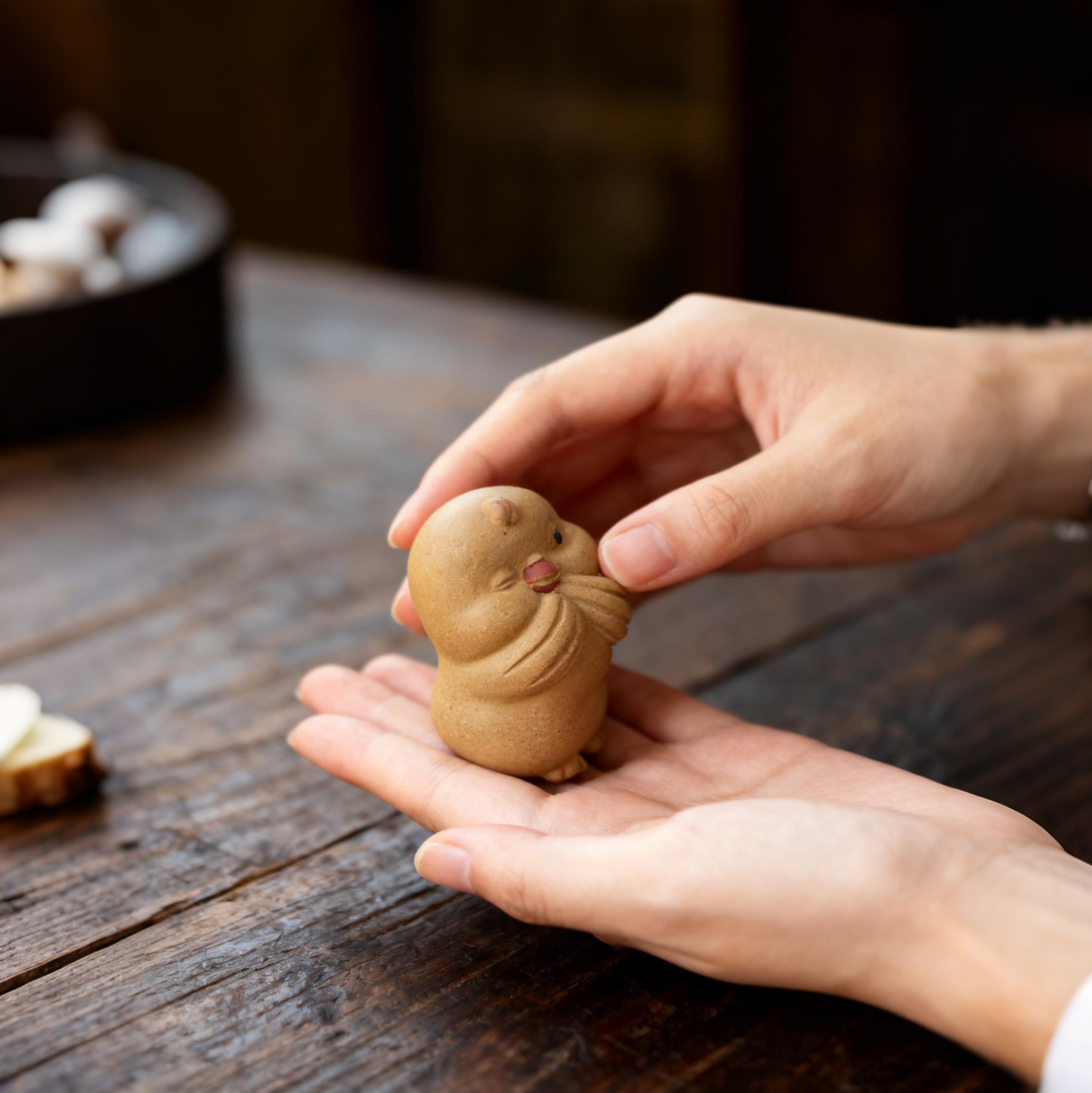 Playful Little Chicken Tea Pet