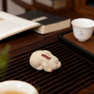 Resting Rabbit Tea Pet