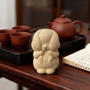 Shy Rabbit Tea Pet