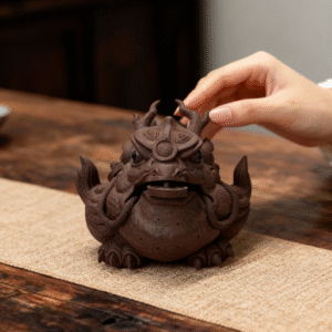 The Dragon Toad (Summoner of Wealth)Tea Pet