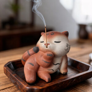 Tiger-shaped Incense Holder Tea Pet
