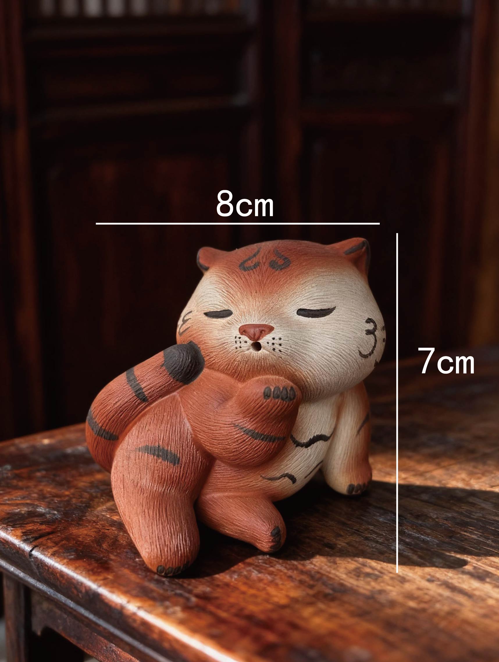 Tiger-shaped Incense Holder Tea Pet - Image 8