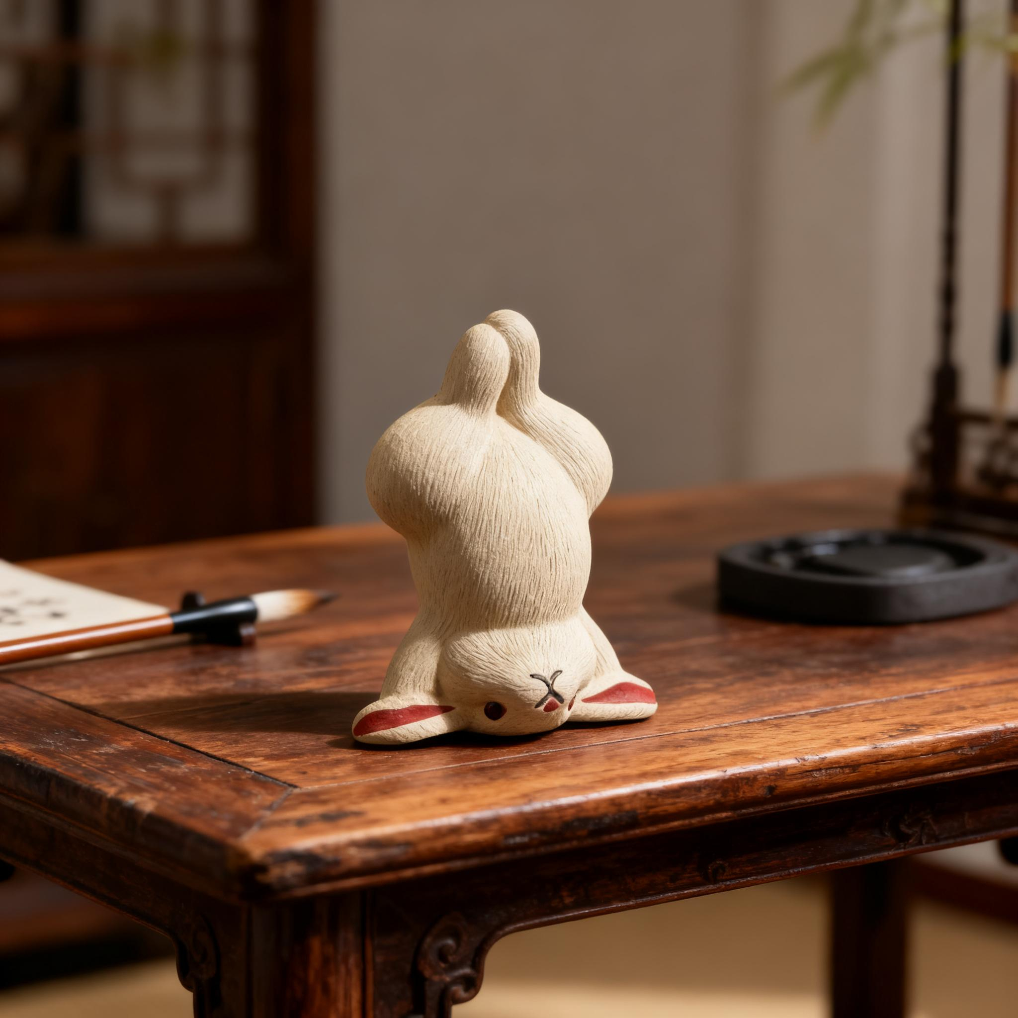 Yoga Rabbit Tea Pet B - Image 5