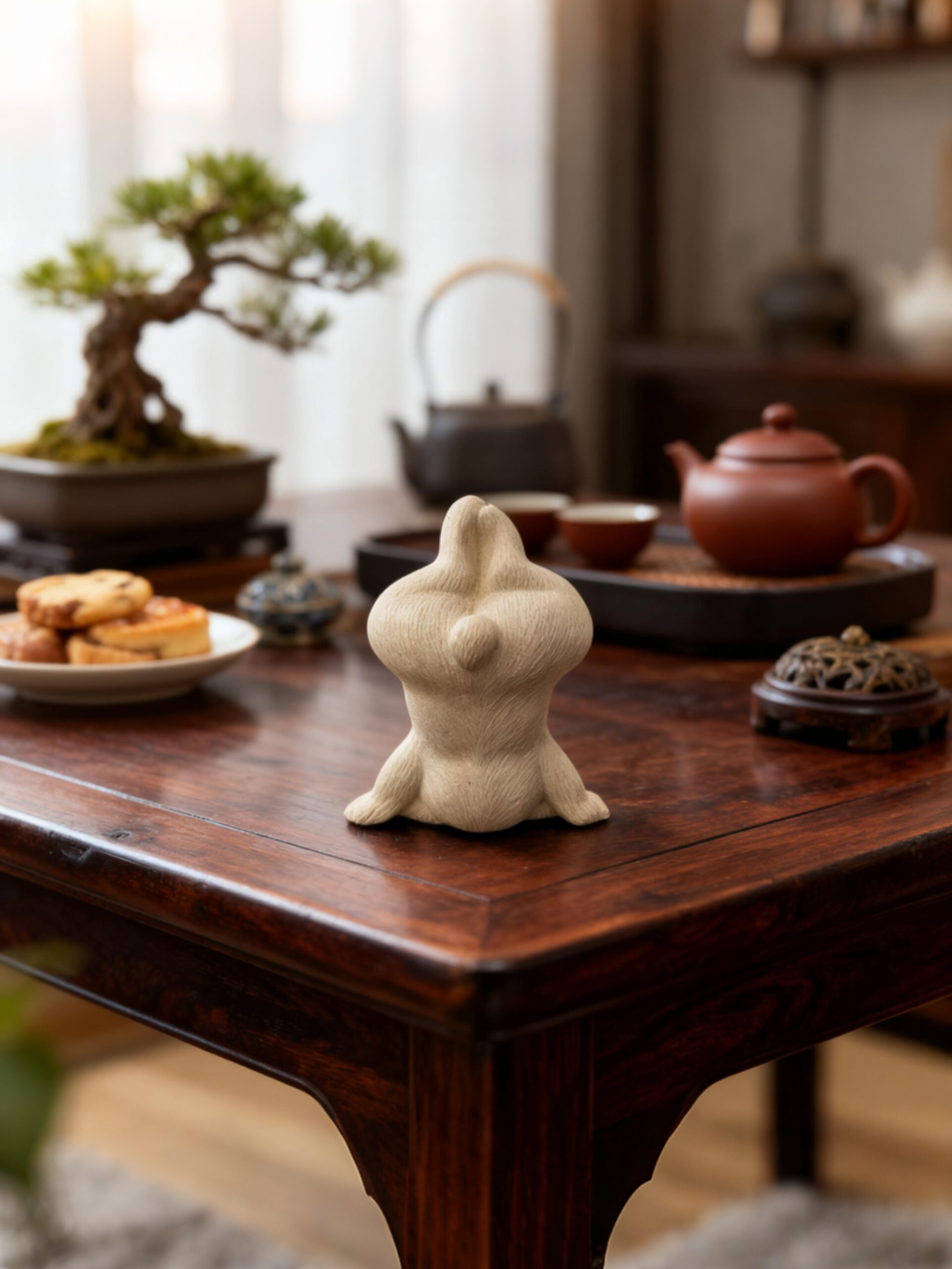 Yoga Rabbit Tea Pet B - Image 8