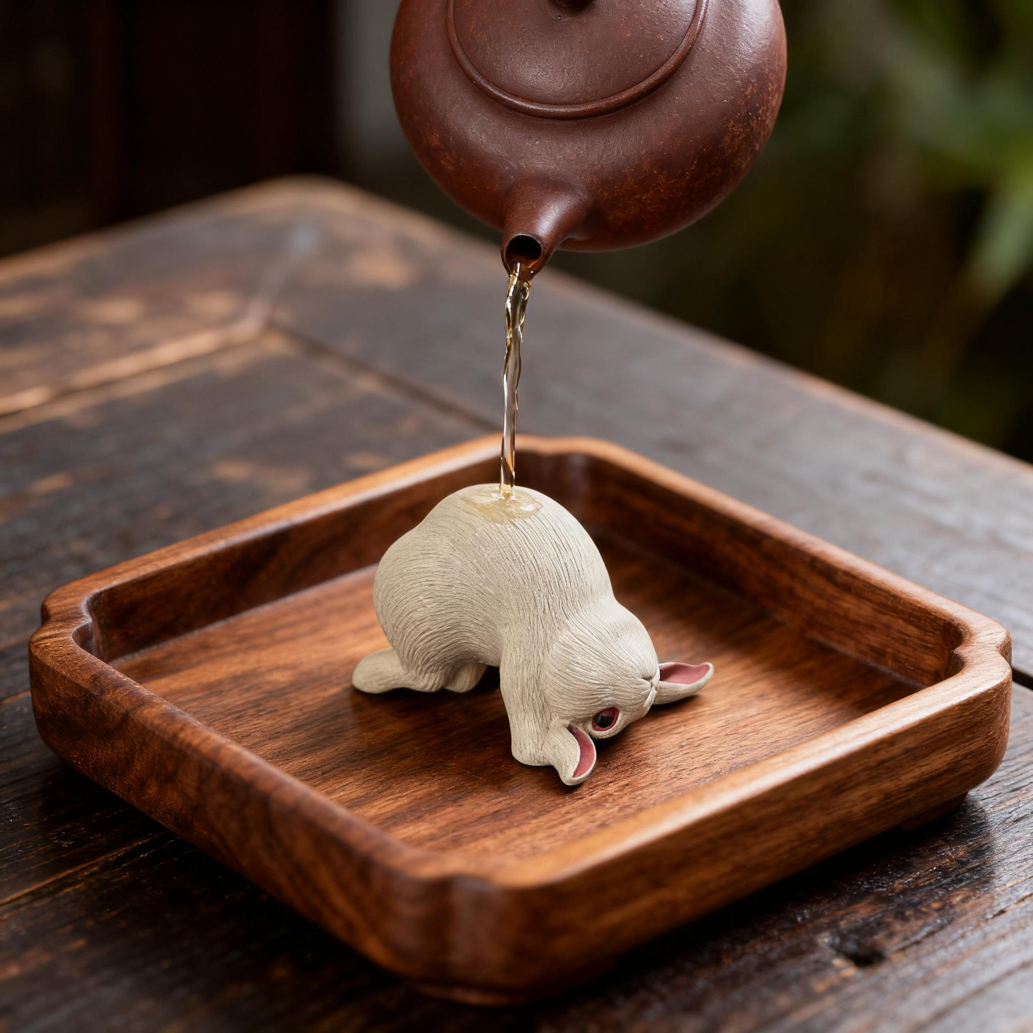 Yoga Rabbit Tea Pet D - Image 4